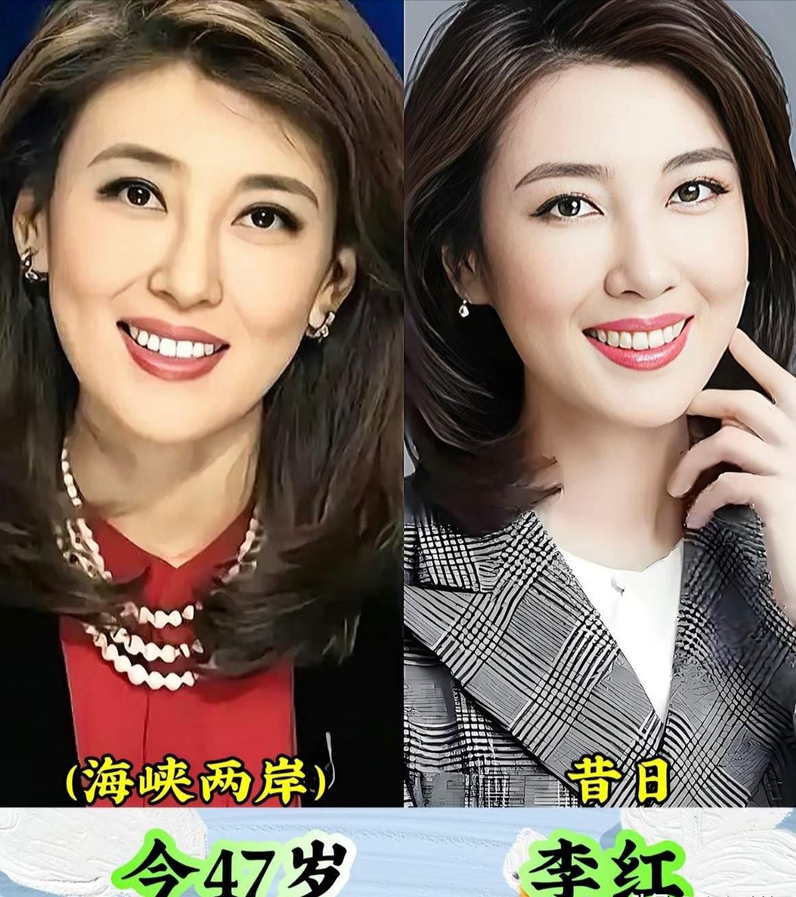 一代代央视女主持荧幕今昔对照，多年坚守舞台沉淀气质，少时风采万千，岁月洗练后温柔