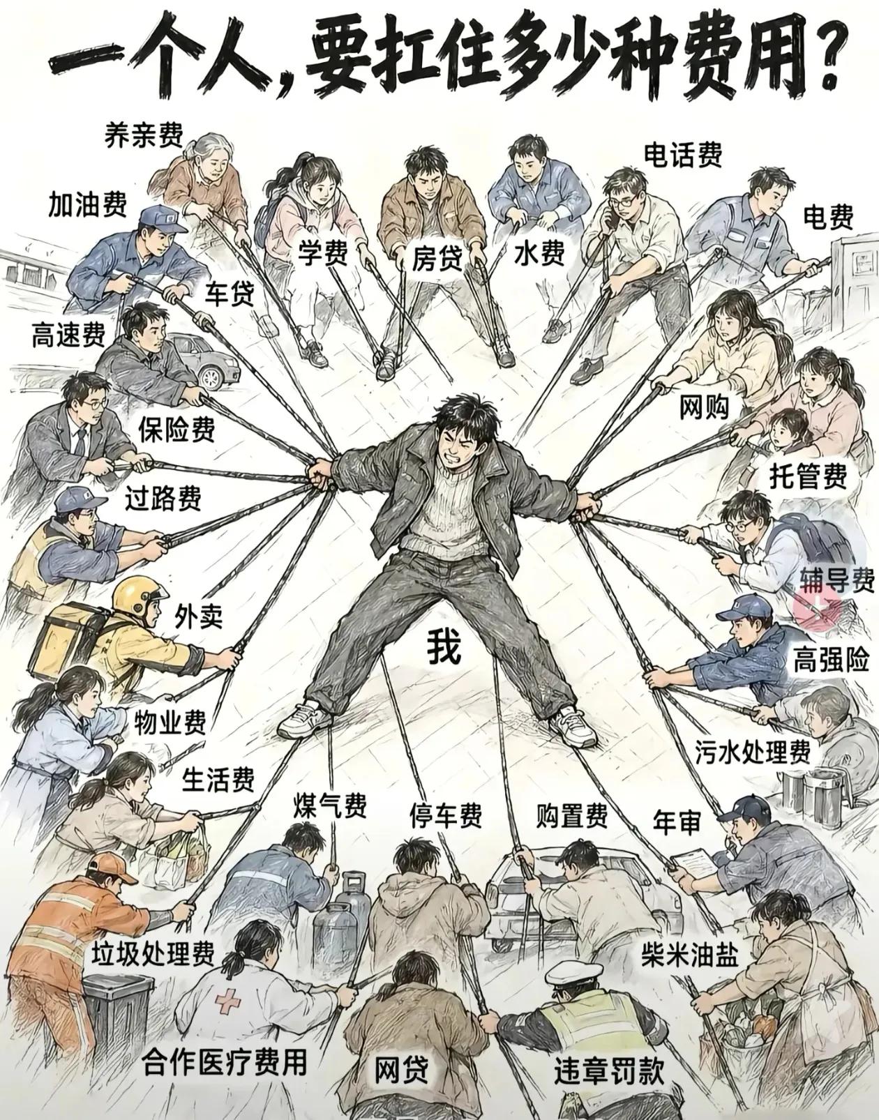 父亲：2000
母亲：2000
儿子：1000(小学)
女儿：3000(幼儿园)