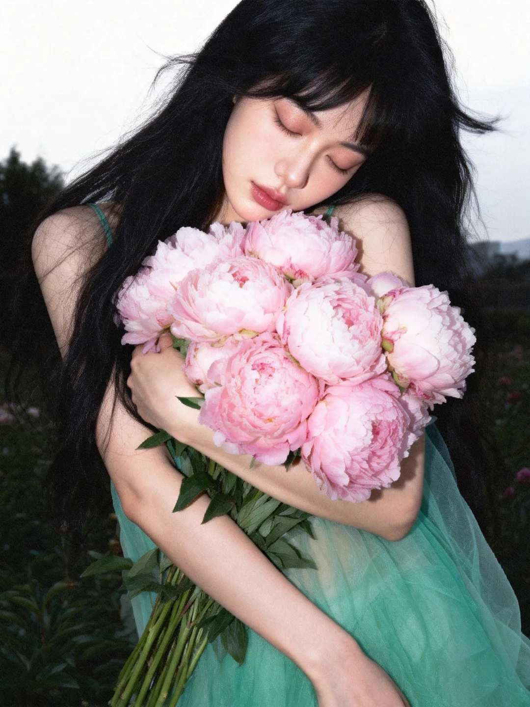 0 成本✨油画感春日芍药写真