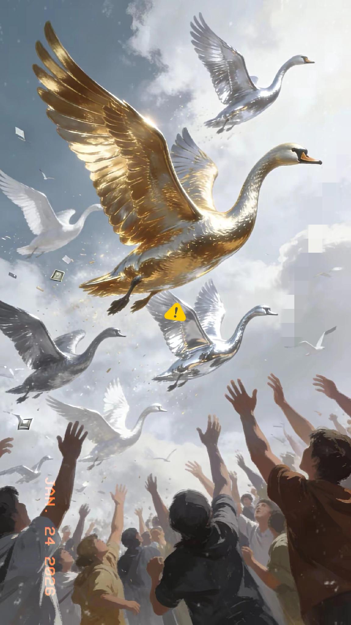 周末。讨论一点轻松的话题。
伦敦黄金价格收盘于4981，而白银价格正式突破了10