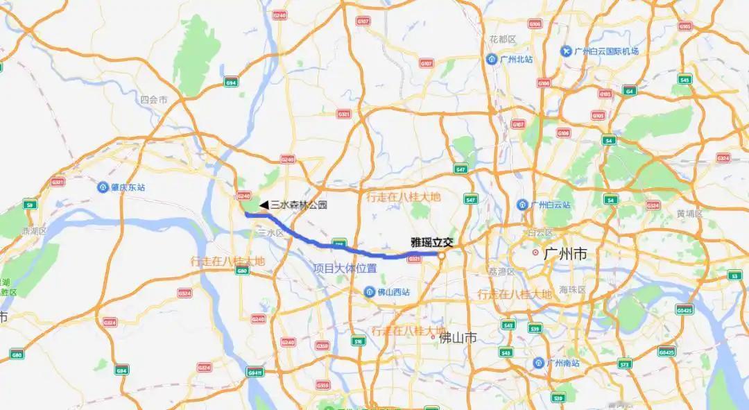 【广州至三水高速公路改扩建工程】正在开展前期招投标工作。主线全长约29千米，估算