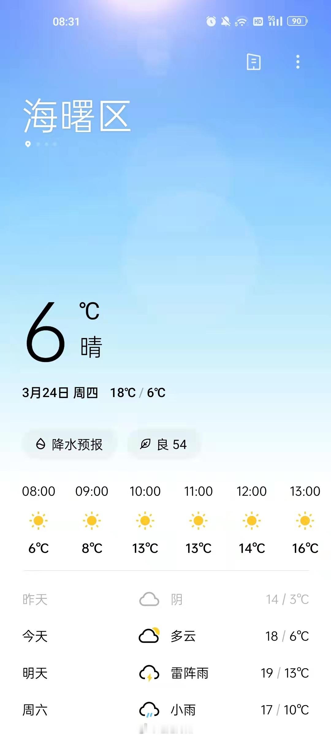 #苹果和安卓的天气预报不一样#这个问题其实已经存在多年了！之前iOS自带的那个真
