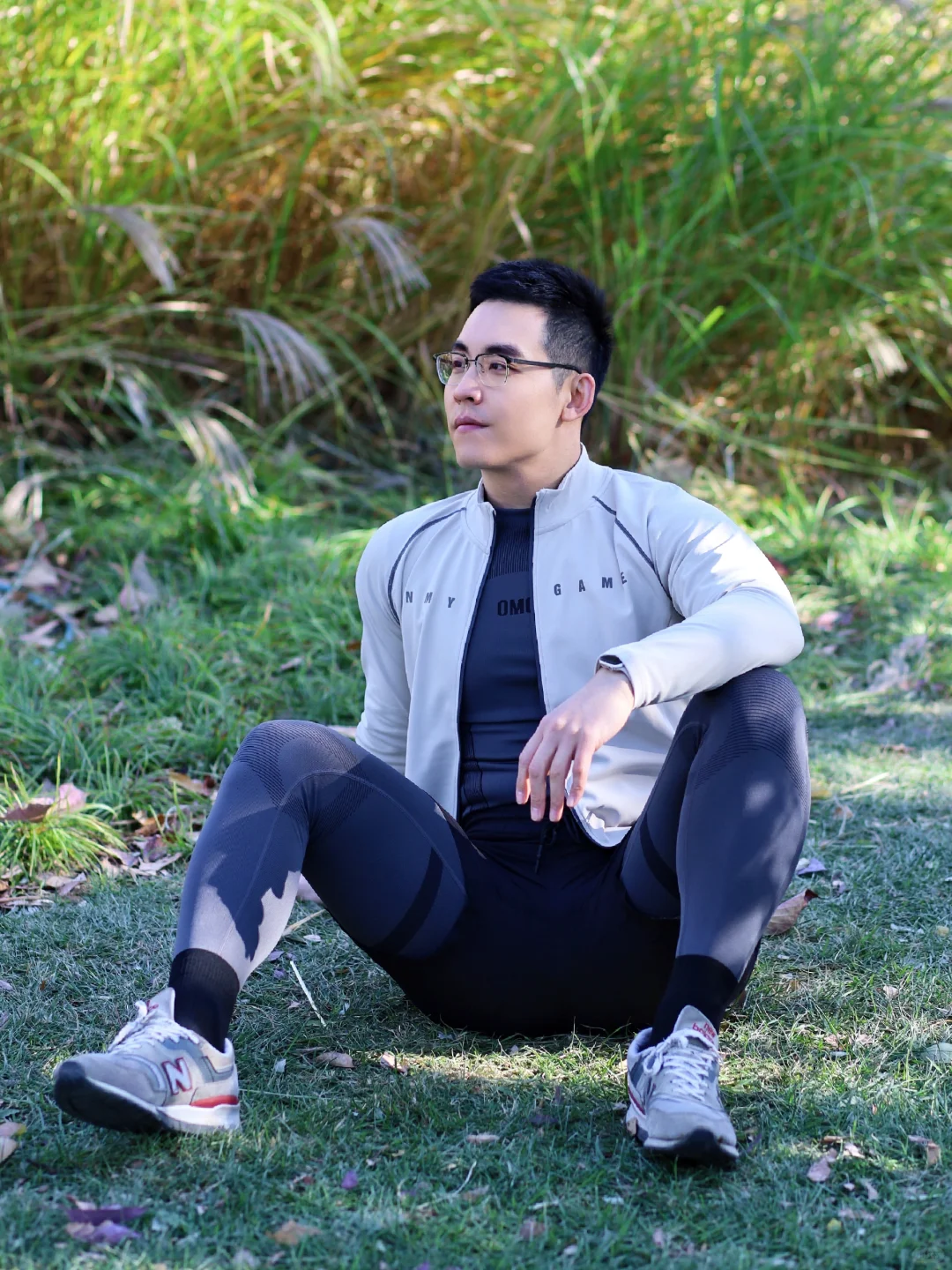 跟我一起户外拉伸吧！