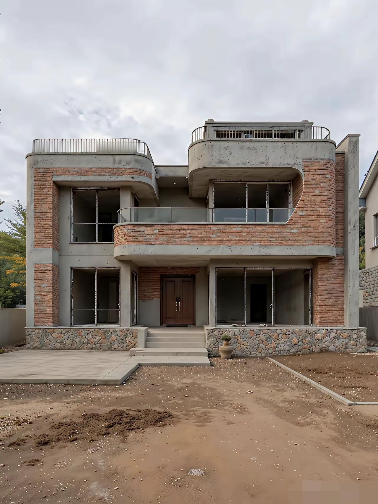 农村里建一栋这样的房子得多少钱啊[泪奔]