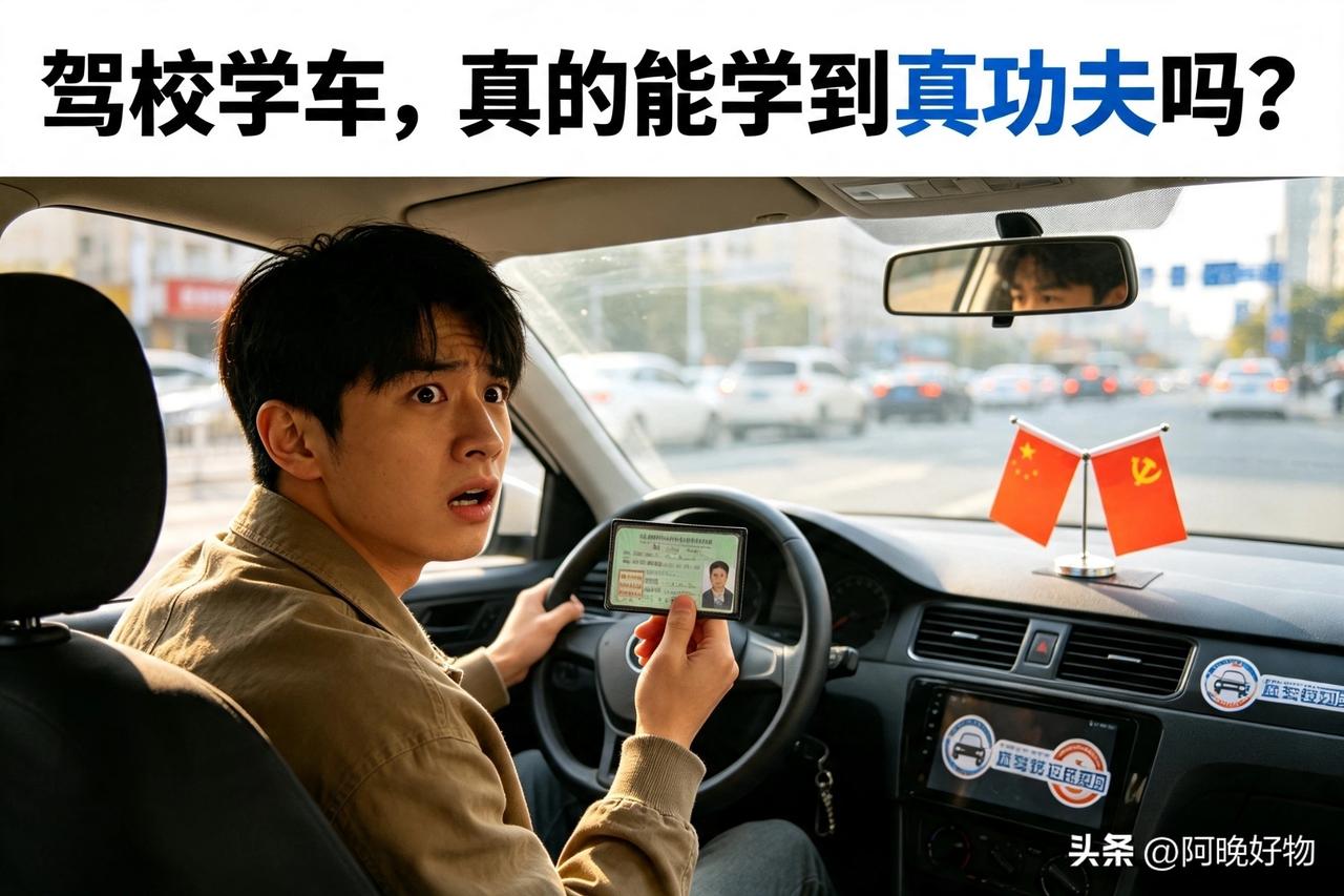 驾校学车真的能学到真功夫吗？学车 驾校学车  学车顾虑 
 
很多人考完驾照才恍