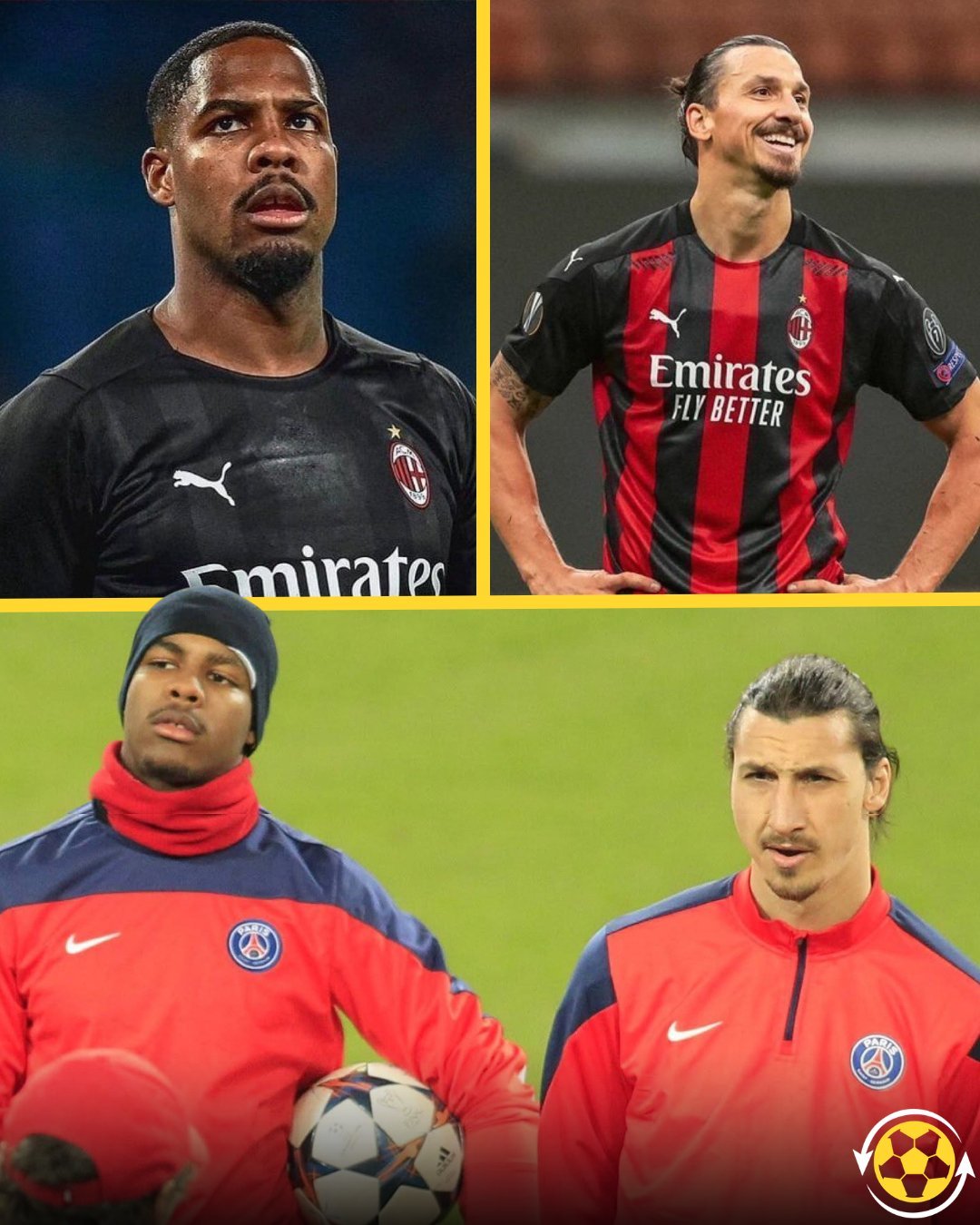 AC米兰 🇫🇷🗣️ 迈克·迈尼昂谈兹拉坦·伊布拉希莫维奇：“有一次我们在巴