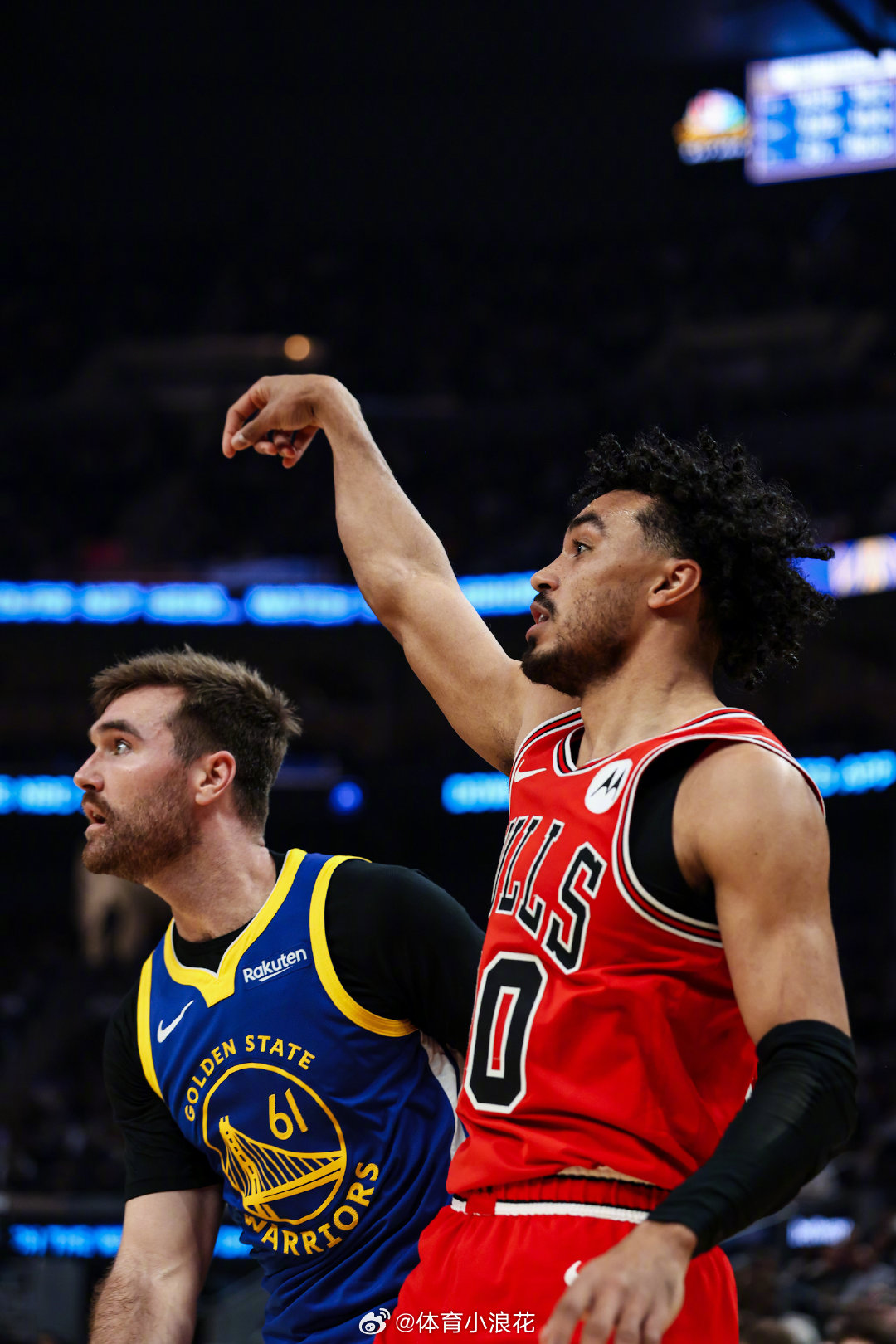 以灵魂喝彩🎊激情与热爱献上❤️用胜利告别湾区👋公牛逆转战胜勇士 SeeRed