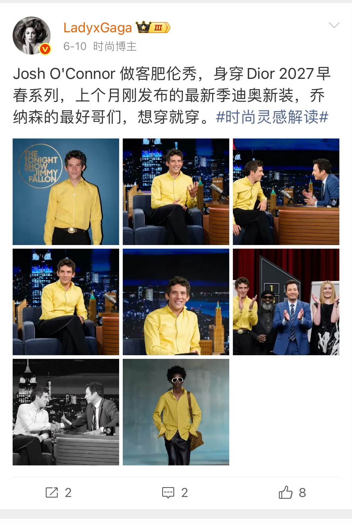 虽然我们是全球首穿 但我低调宣布我们是乔纳森最好的中国哥们儿。 