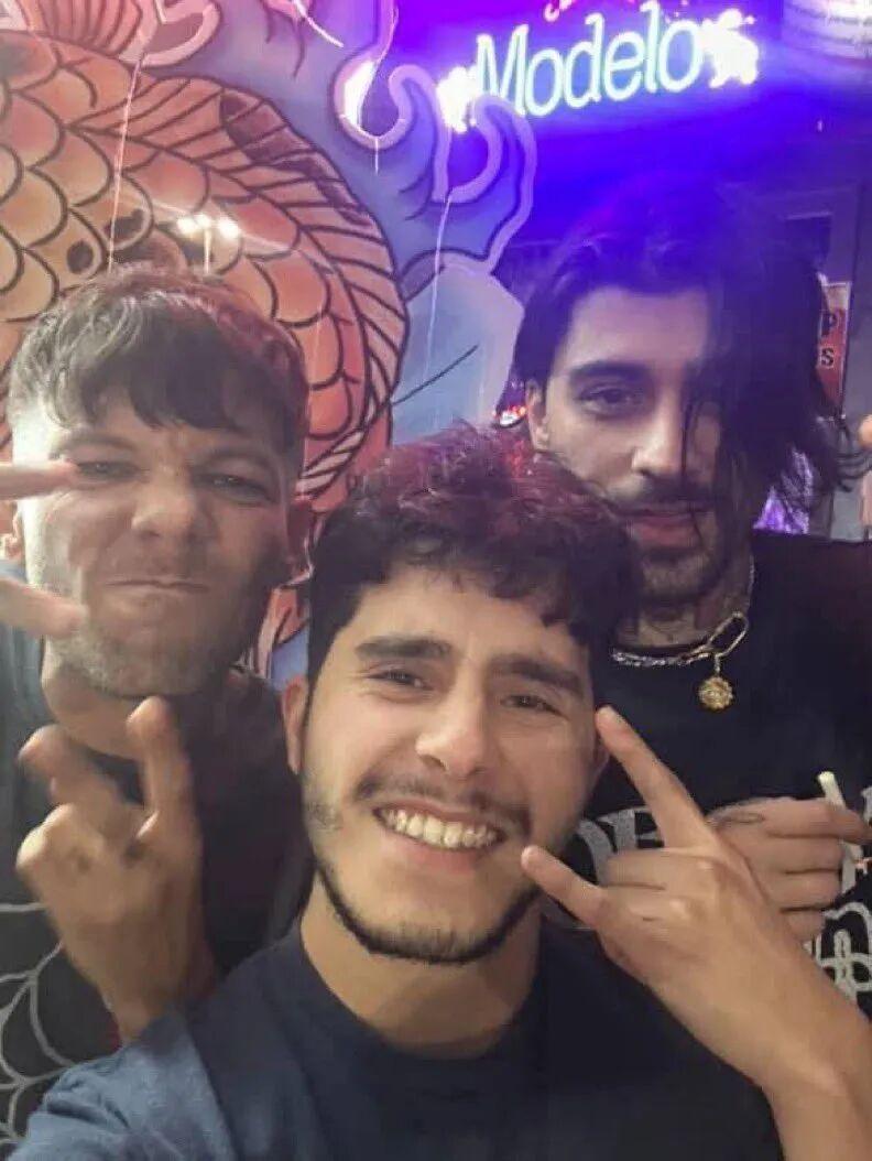 昨晚，Louis Tomlinson 和 Zayn Malik 这两位前 One