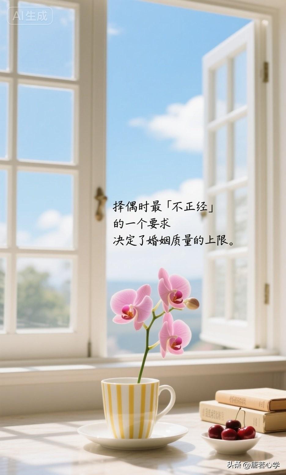 择偶时最「不正经」的一个要求，决定了婚姻质量的上限。
俗话说："男怕入错行，女怕