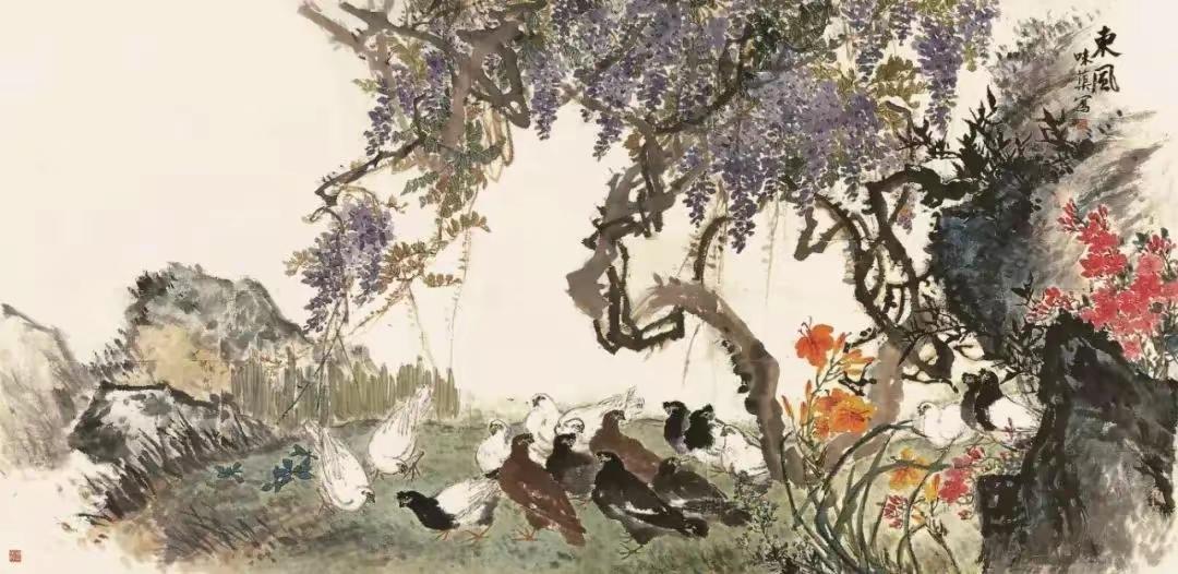 他把花鸟画进现代生活，郭味蕖为什么越看越清醒？
 
多数传统花鸟拘泥旧程式，梅兰