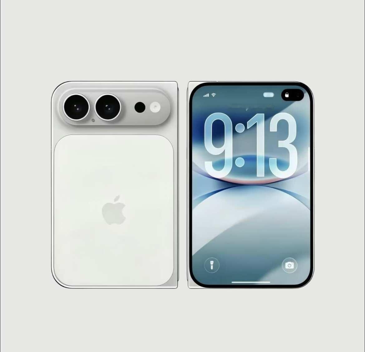阔折叠是mini党最后的解决方案？
5寸外屏的iPhone阔折叠会不会是mini