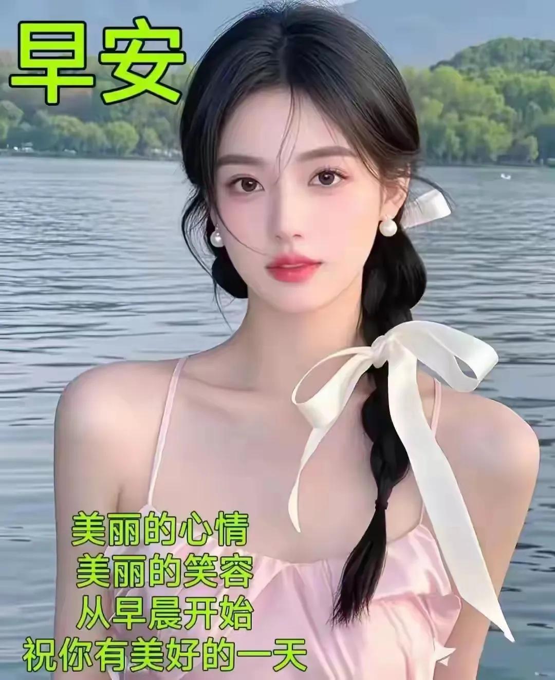 你，是天上月。。。。
那，我呢。。。。
#诗中的你和我#

      《秋晨的