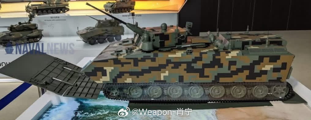 烽火问鼎计划每天认识一件兵器 ：韩国韩华航空航天公司向媒体展示了KAAV-II两