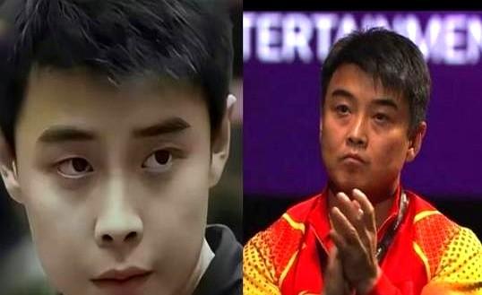 王皓的父亲说："王皓当运动员的时候白白胖胖的，
他七岁就认准了一条路走到黑。身边