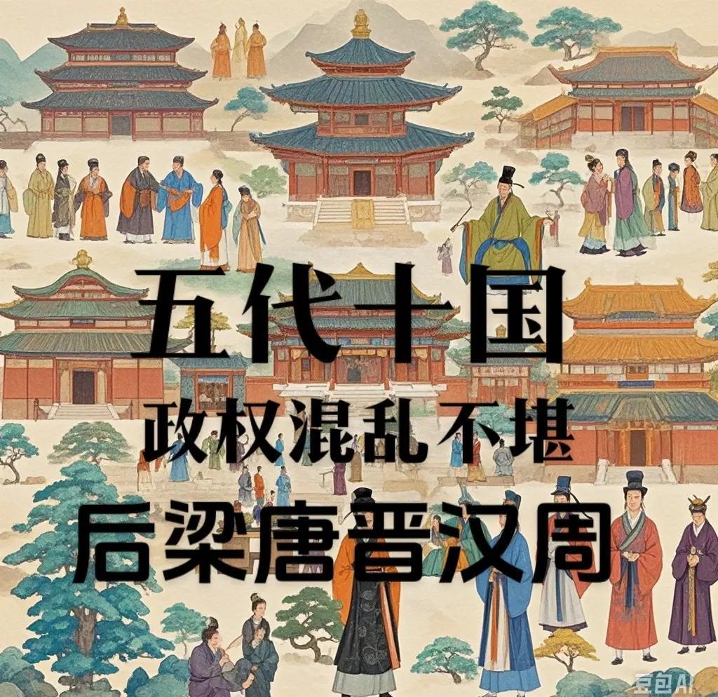 五代十国那是武人当家，称王称帝如同儿戏，梁唐晋汉周五朝基本上都是而二世而亡，后一