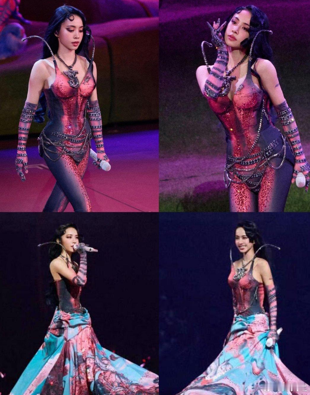 学会了蔡依林演唱会作弊式穿搭 演唱会穿搭作弊新招！用AI试穿功能，快速换装，模拟