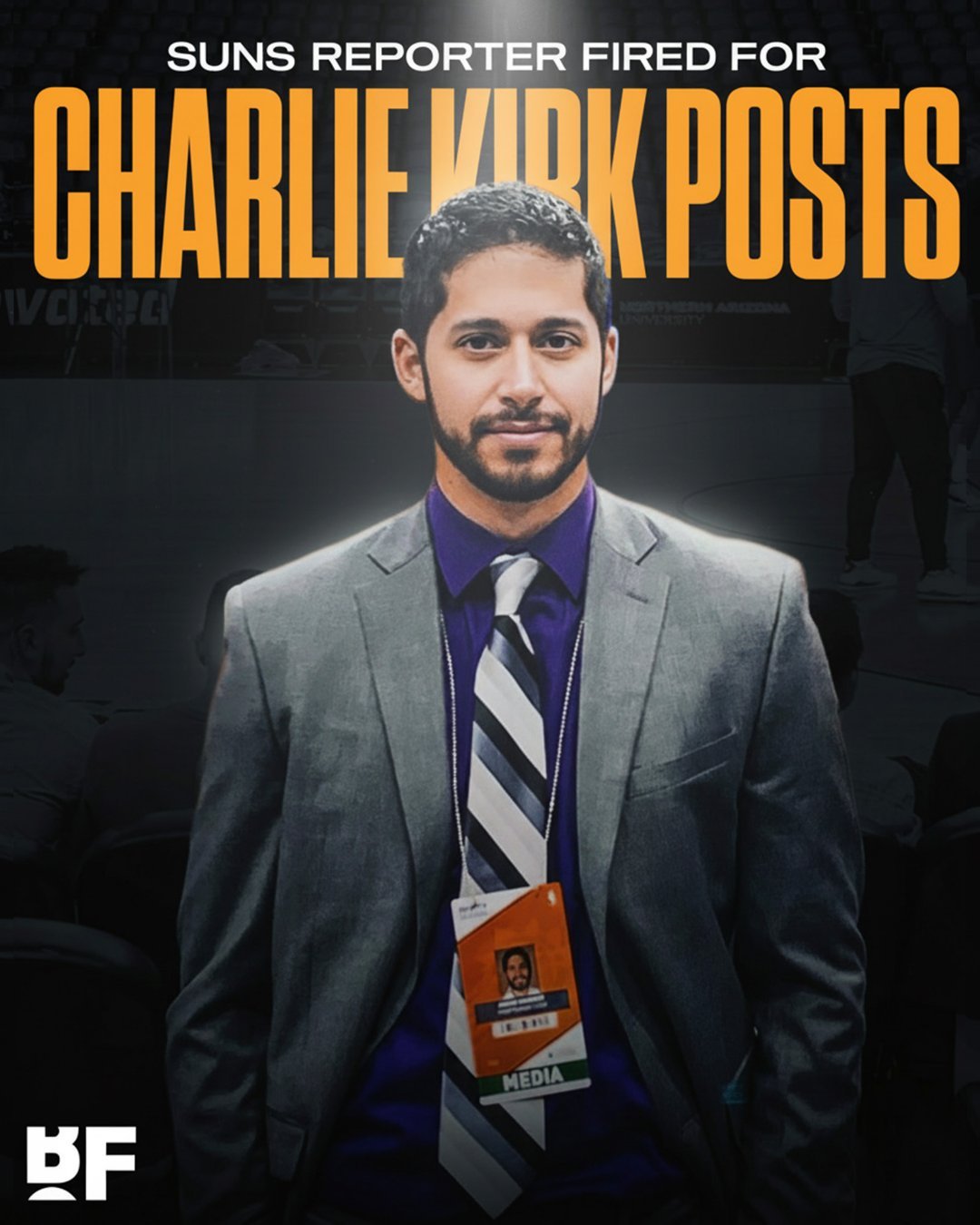 菲尼克斯记者Gerald Bourguet因为针对被枪杀的Charlie Kir