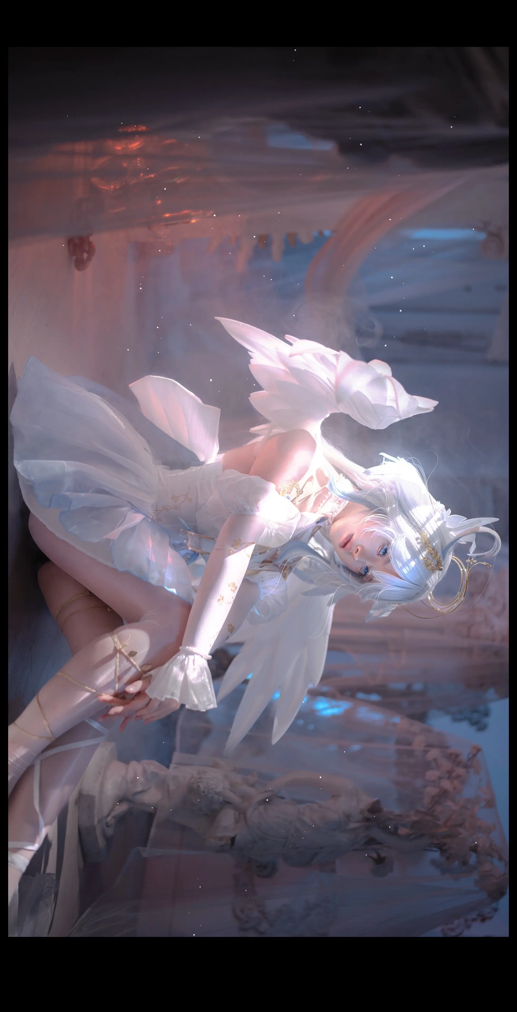 芙卡洛斯cos 水神芙卡洛斯  芙卡洛斯圣音 原神