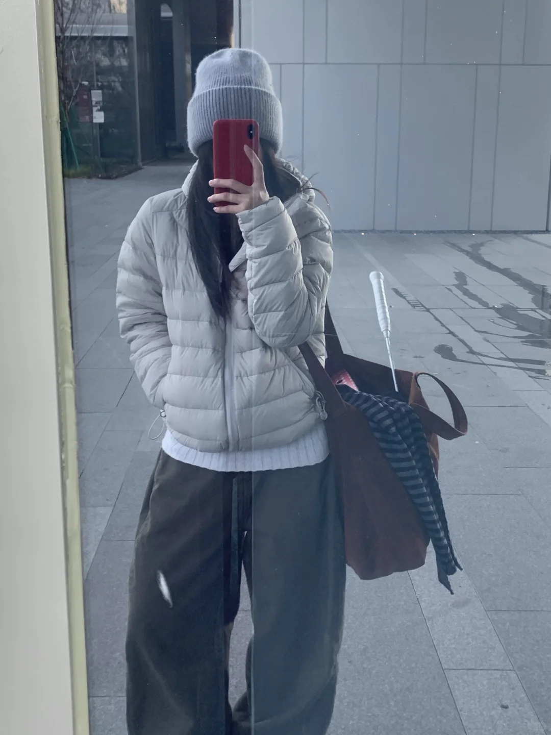 今天也穿排骨羽绒服