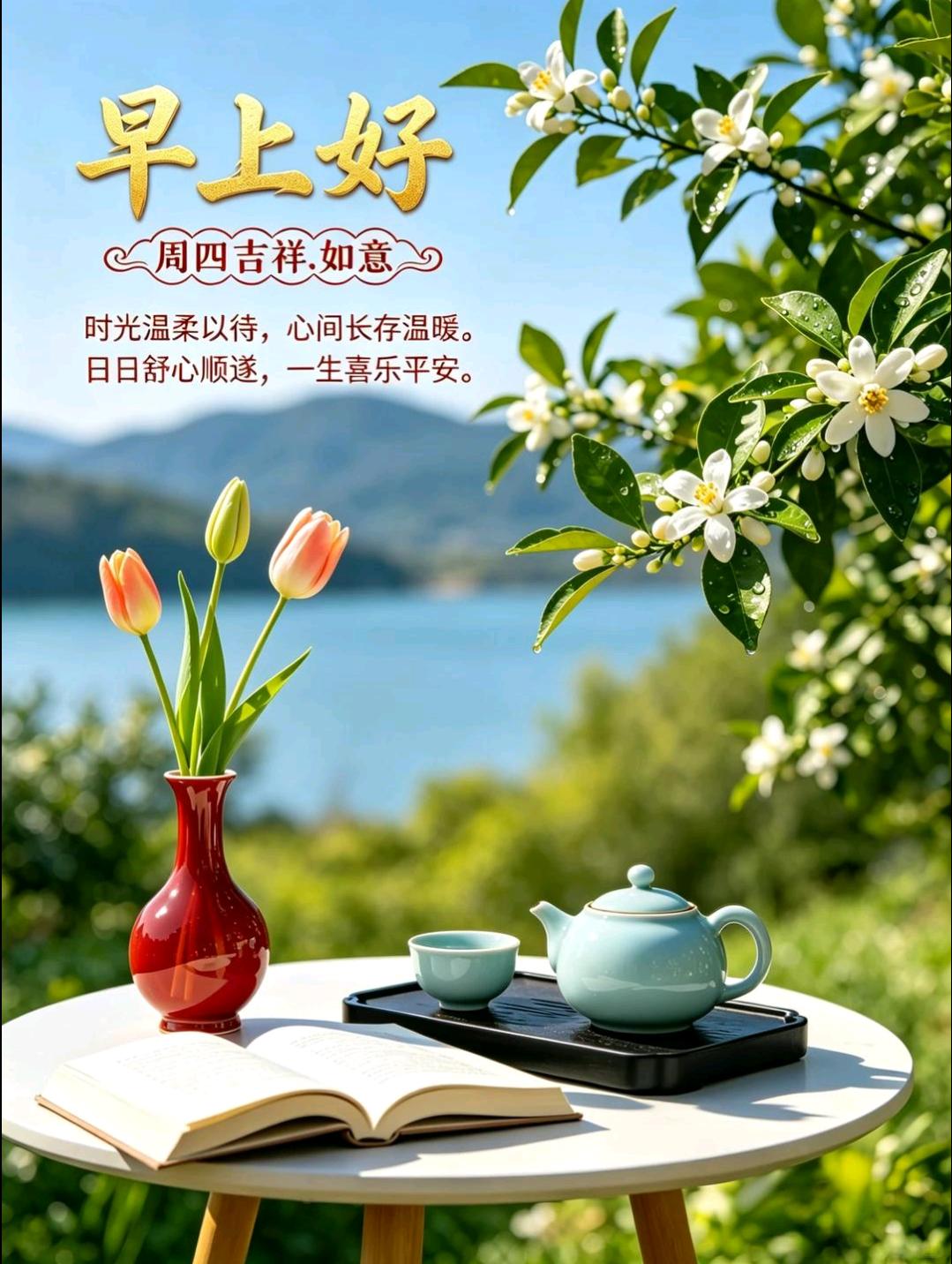 🗓️今天是三月初七，星期四，早安！新的一天，愿你从清晨开始，放下焦虑，保持热爱