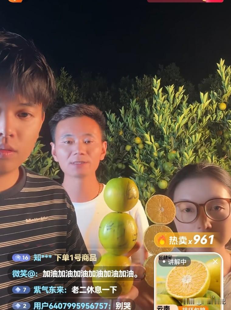 有金牌和他女朋友在，厉怀远更有信心了，他说他在云南承包了6万斤橙子，今天卖了35
