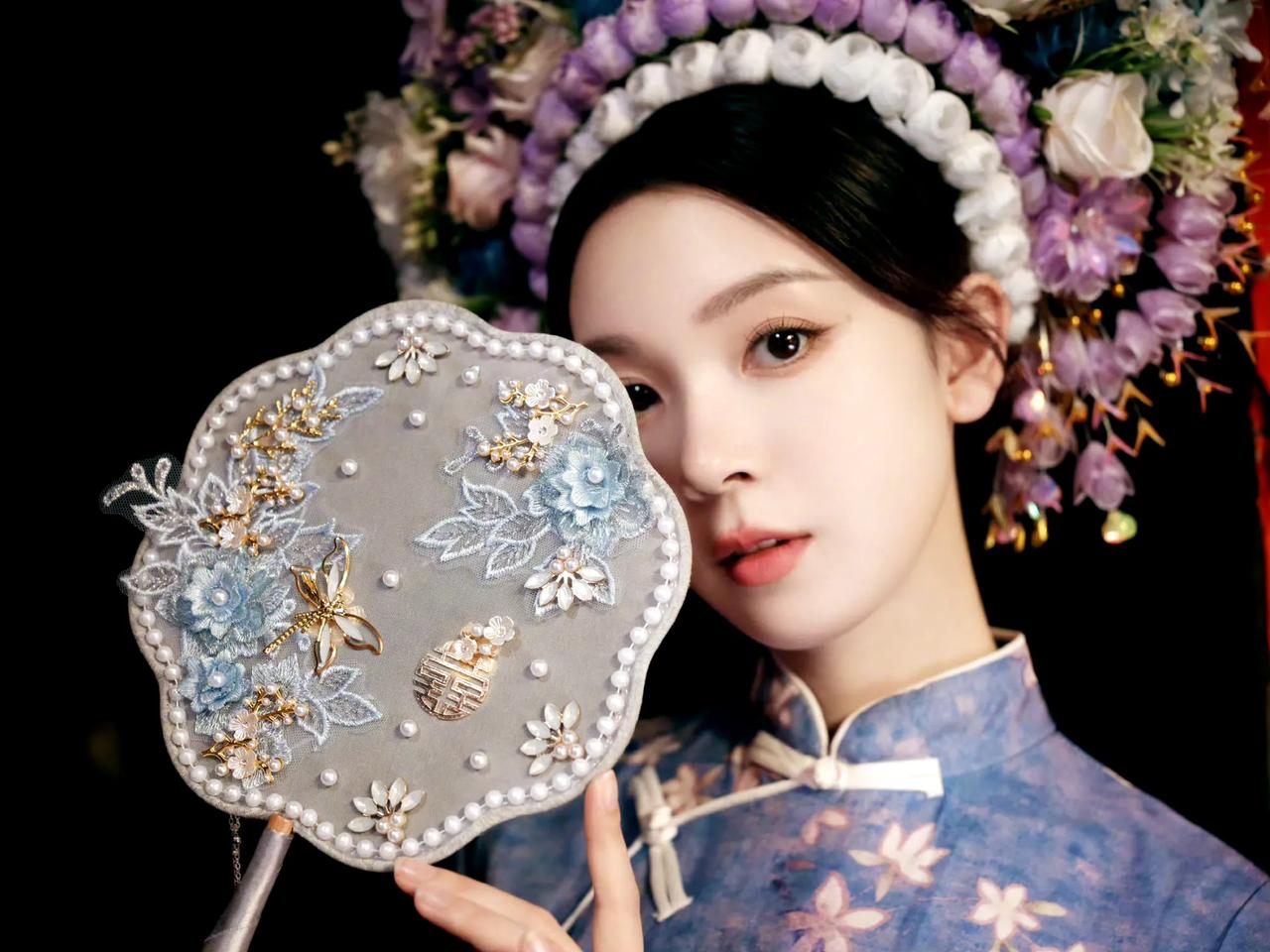 古典雅致，花钿美人，古风韵味十足
