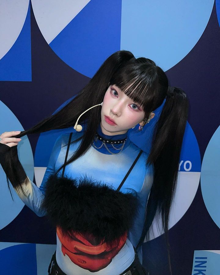 Karina ins更新💙 ​​​