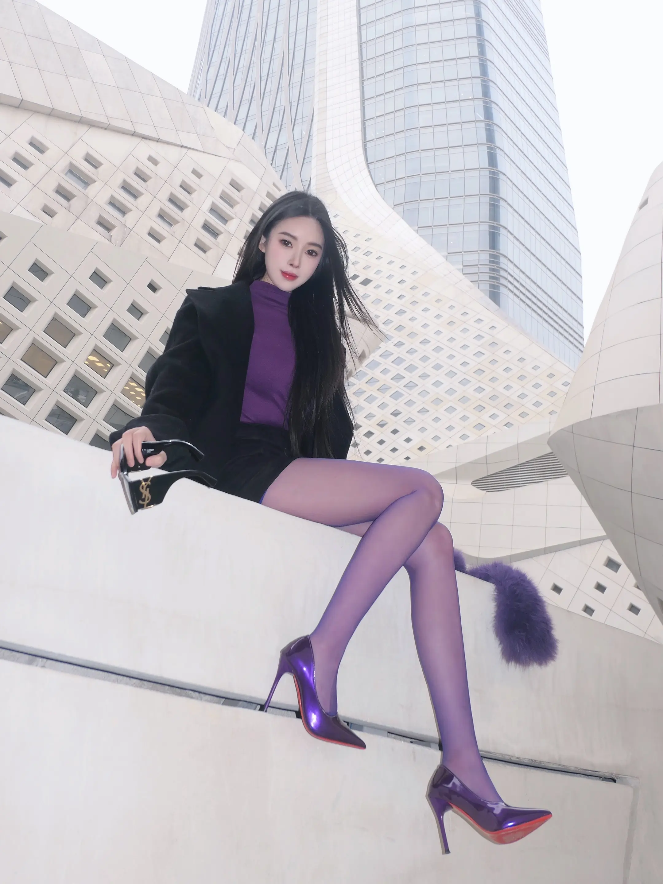 紫色果然有韵味💜