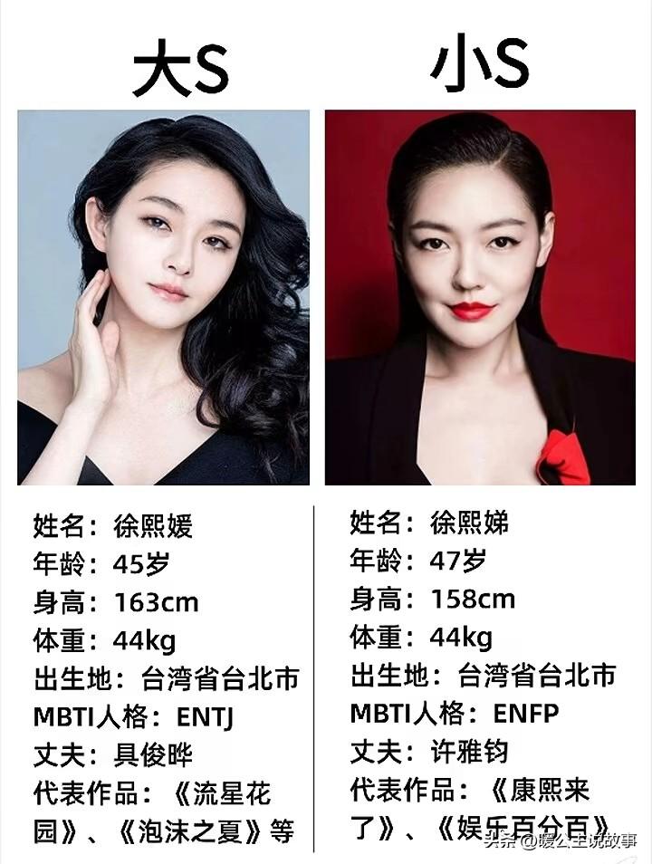 大S和小S你更喜欢谁？