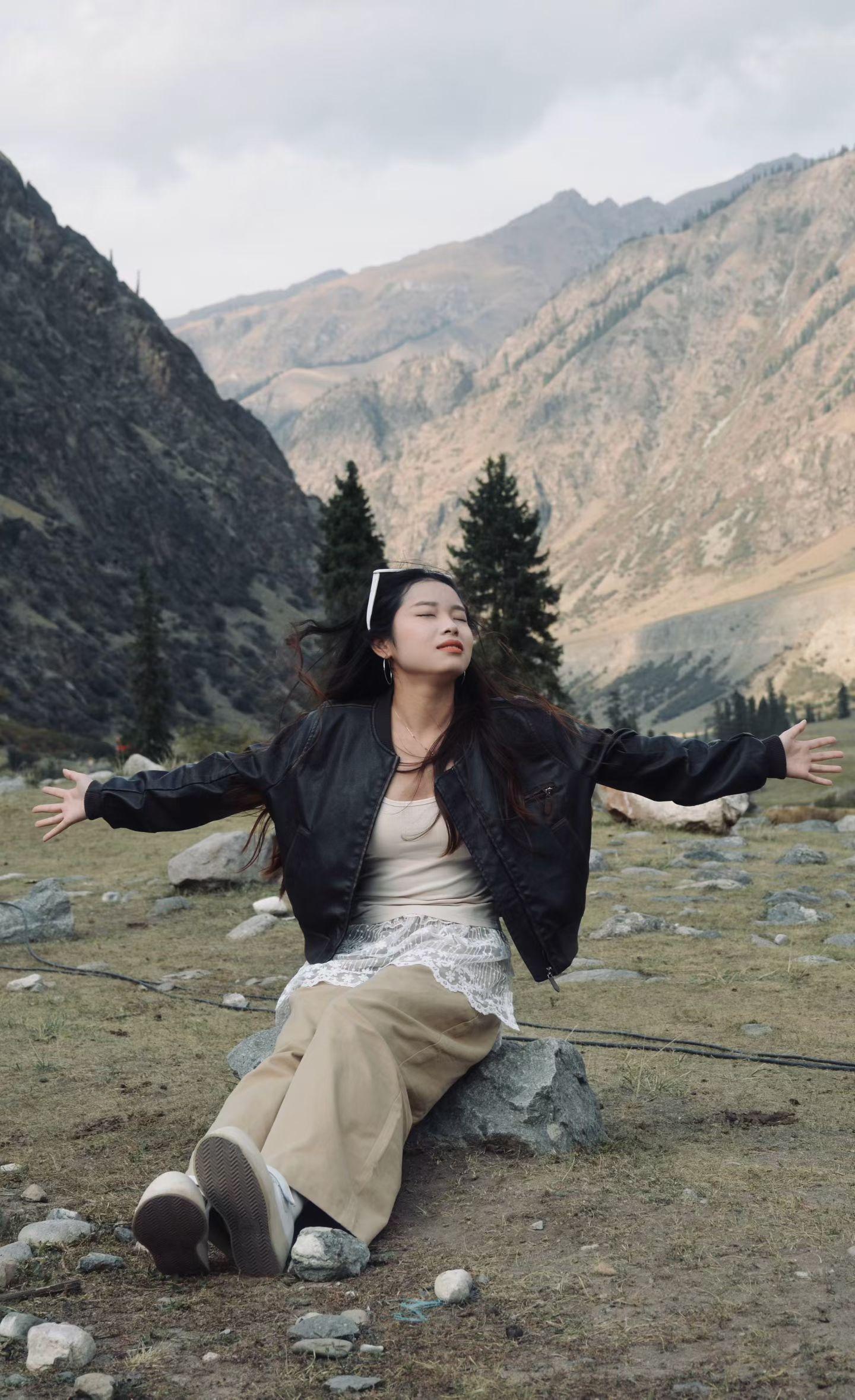 jk制服日常 拍照技巧 原相机拍摄 民间山歌 川西自驾