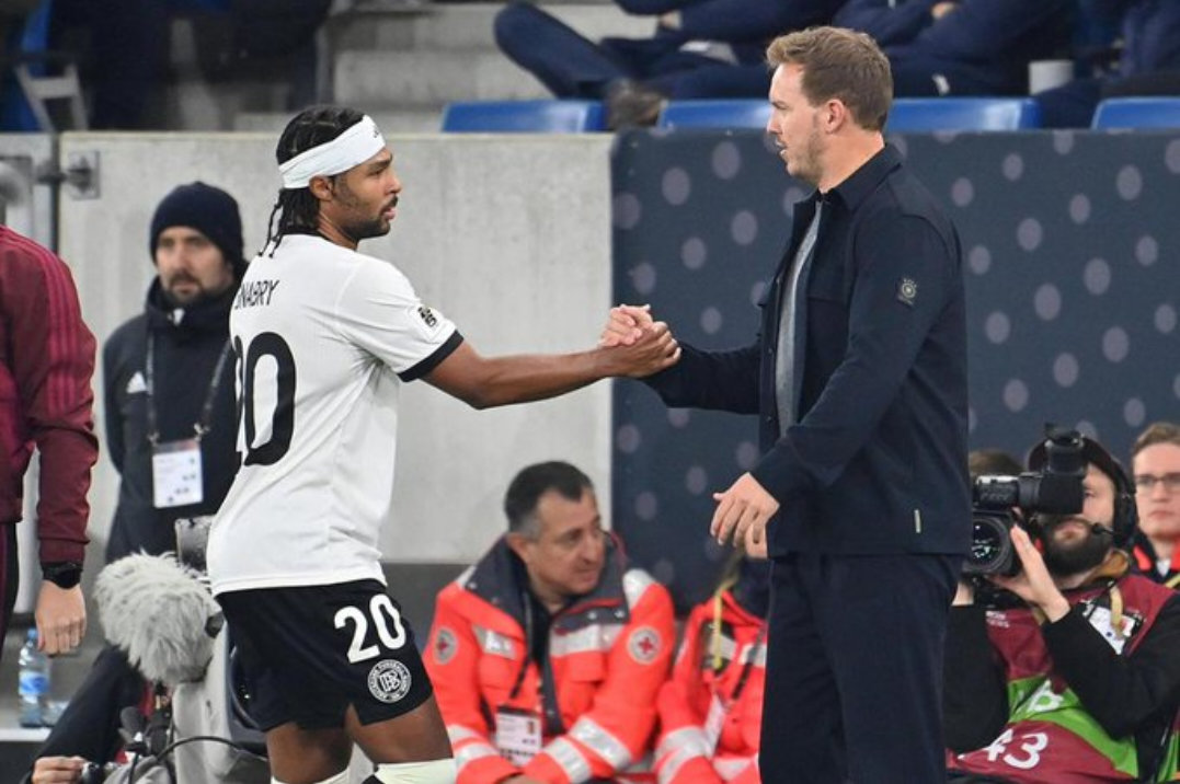 纳格尔斯曼谈格纳布里的伤病：“我为塞尔吉感到非常遗憾，这是在赛季末的特别苦涩的消