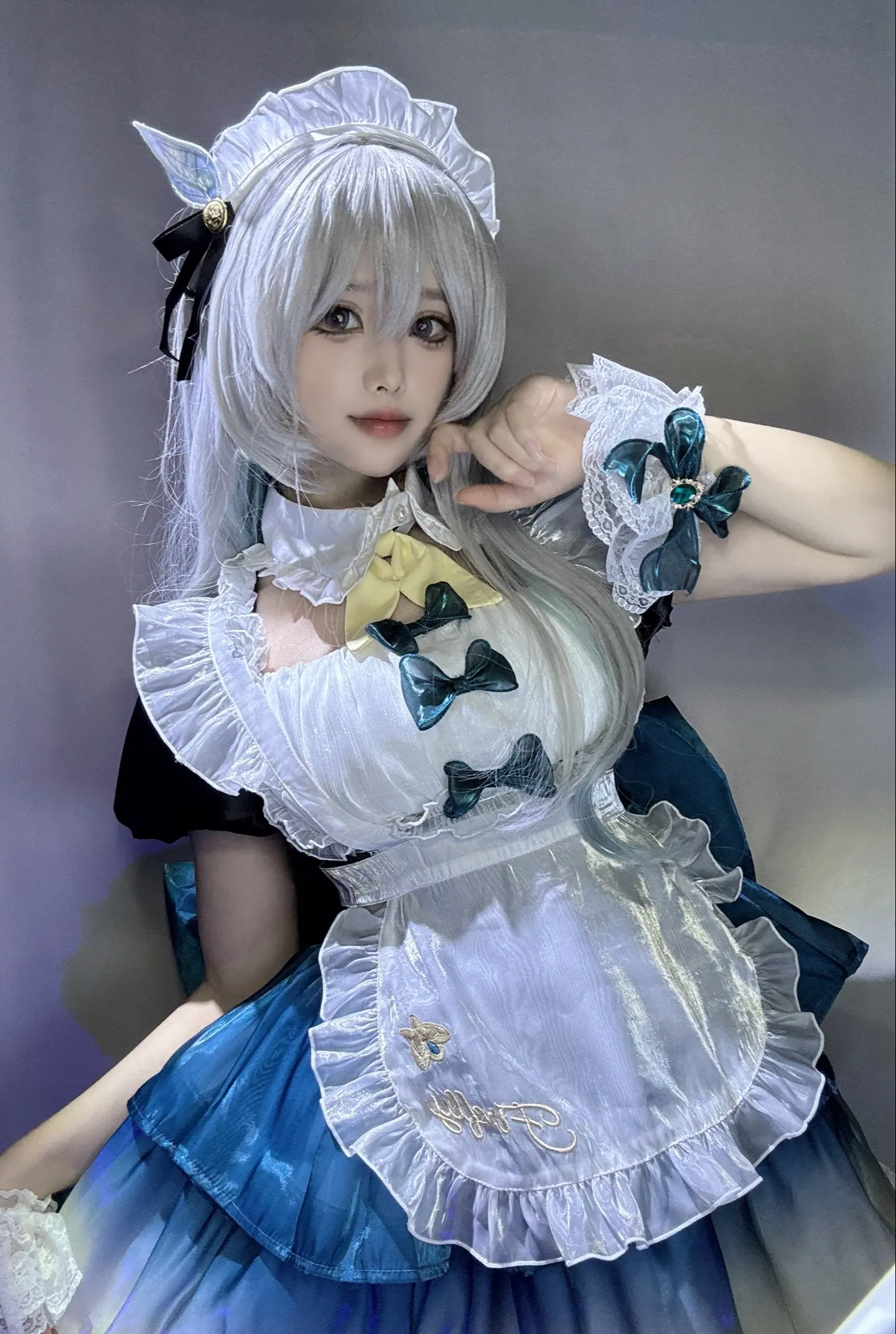 流萤小蛋糕🧁。香香软软的流萤女仆同人～ 女仆