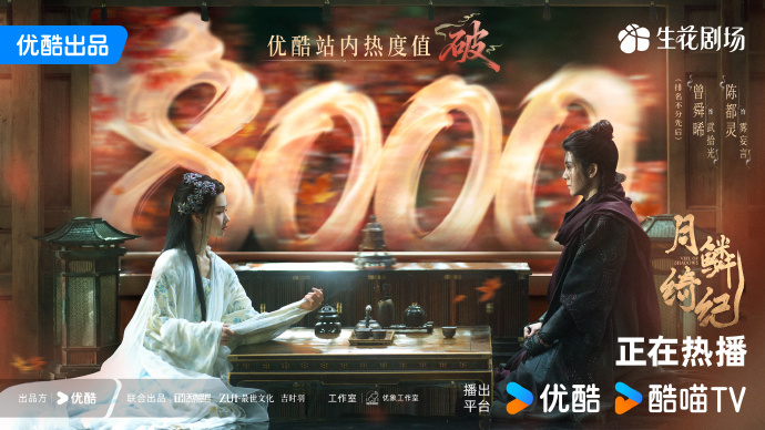 月鳞绮纪已破8000月鳞绮纪站内热度破8000  月鳞绮纪已破8000，咱就说恭