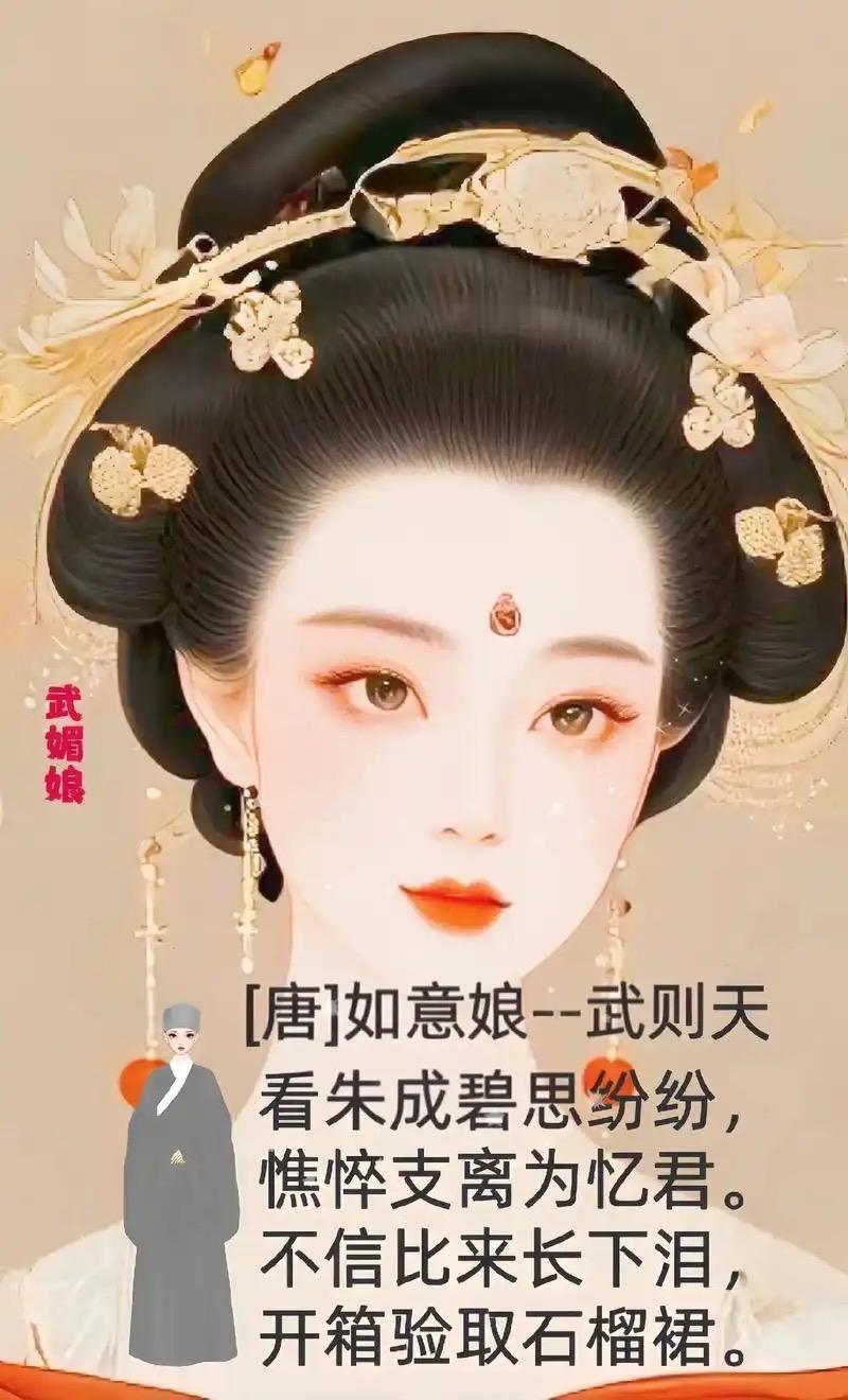 《如意娘》不仅是一首哀婉的情诗，更是武则天重返政治中心的一张极致王牌。她在感业寺