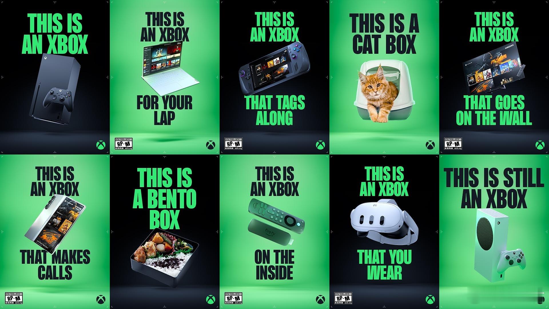 Xbox  微软启动“THIS IS AN XBOX”营销活动，旨在宣传Xbox