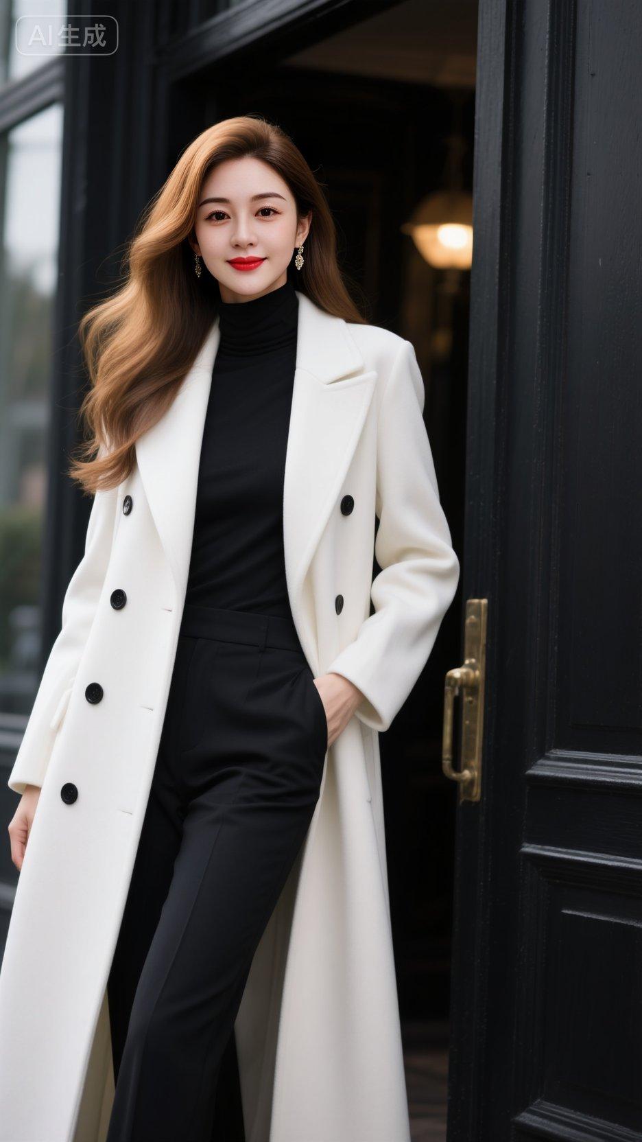 风衣穿搭 每日分享 优雅气质