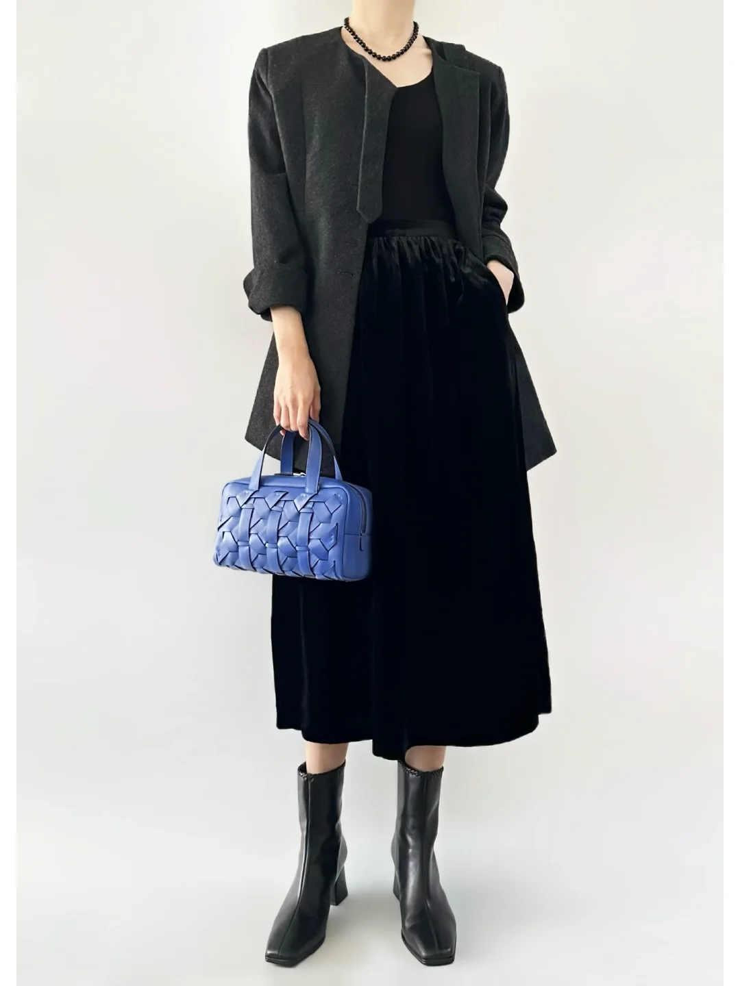 ⚫BLACK&BLUE🔵｜一抹蓝色点亮秋冬