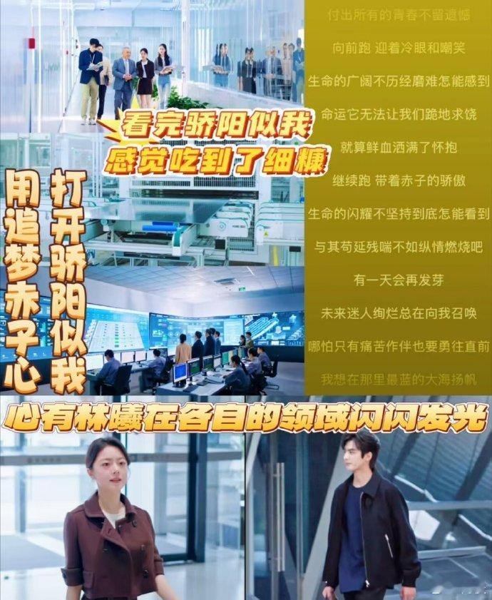 骄阳似我最后一集弹幕愿我们都能像《骄阳似我》里的角色一样，在时代的浪潮里找准自己