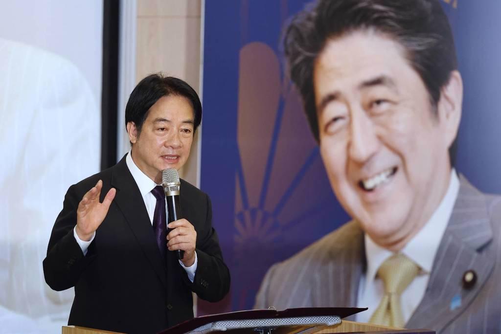 赖清德为安倍招魂：台湾能有现在的和平要归功于安倍


当地时间9月21日，在“安