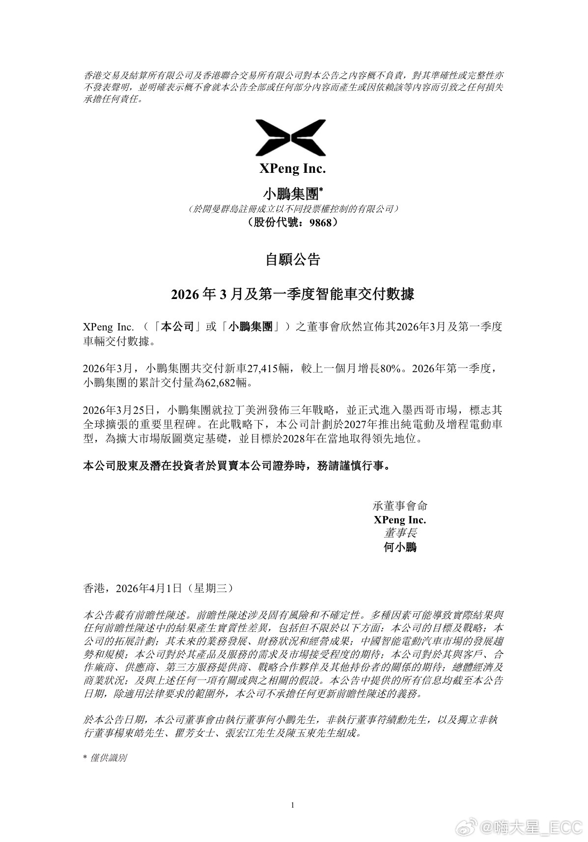 「蔚小理」3月交付量：理想：41,053台（其中i6 2.4w+）蔚来：35,4