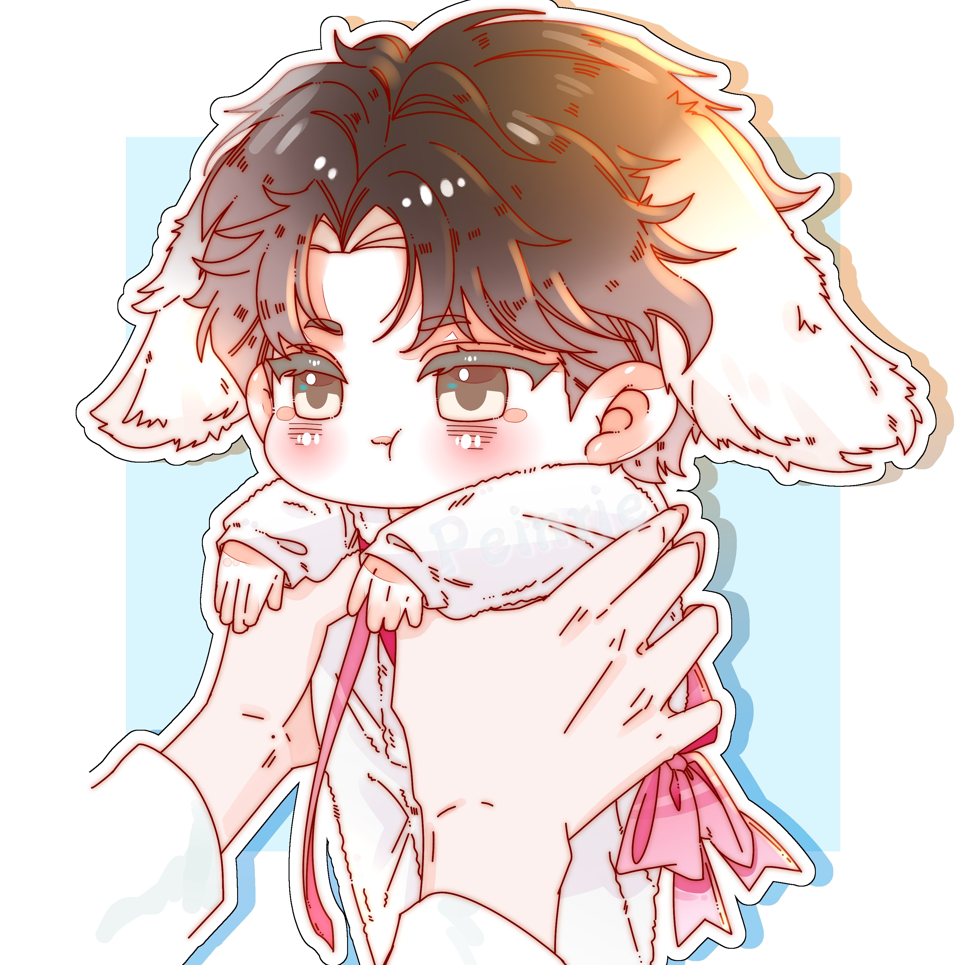 李沛恩 💠沛雨润辰·廿玖拾光 小兔胖胖崽，麻麻举高高