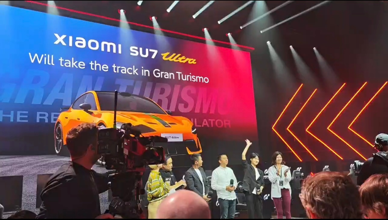这是什么梦幻联动！！！小米SU7 Ultra将作为首款中国汽车，正式加入《GT赛