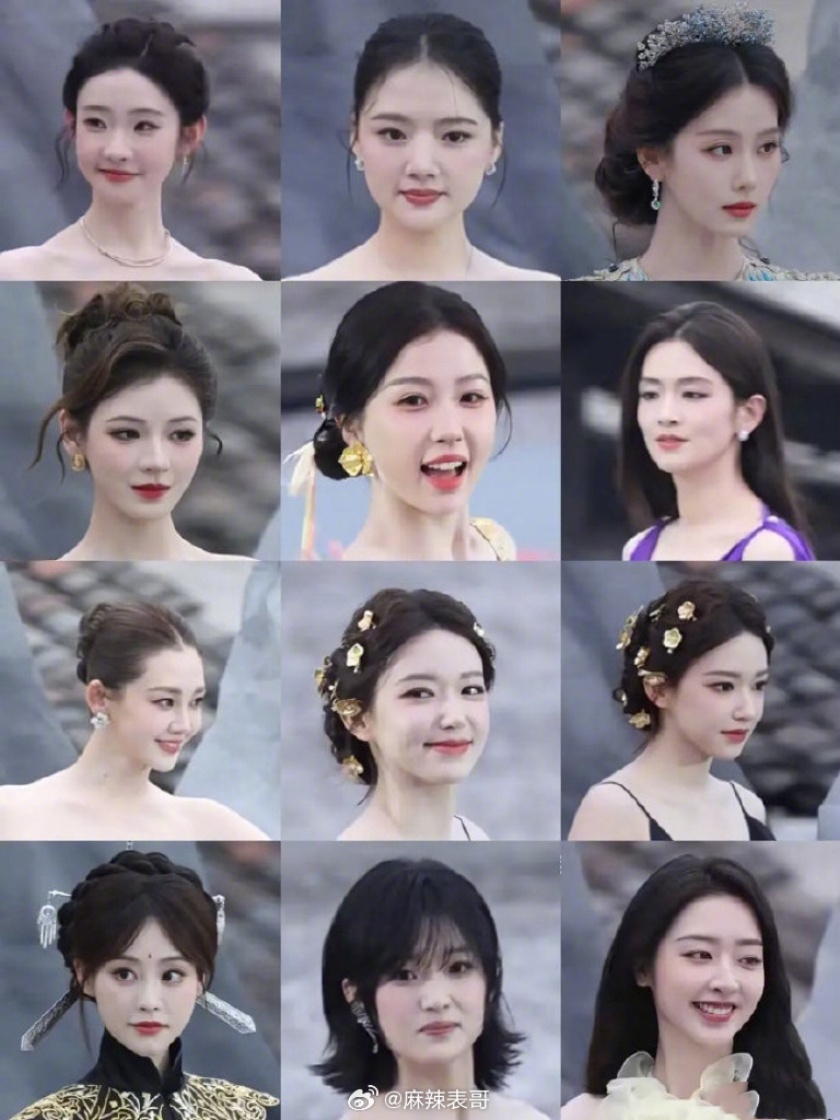 来看看红薯活动女明星怼脸生图合集谁才是掌控生图的神 