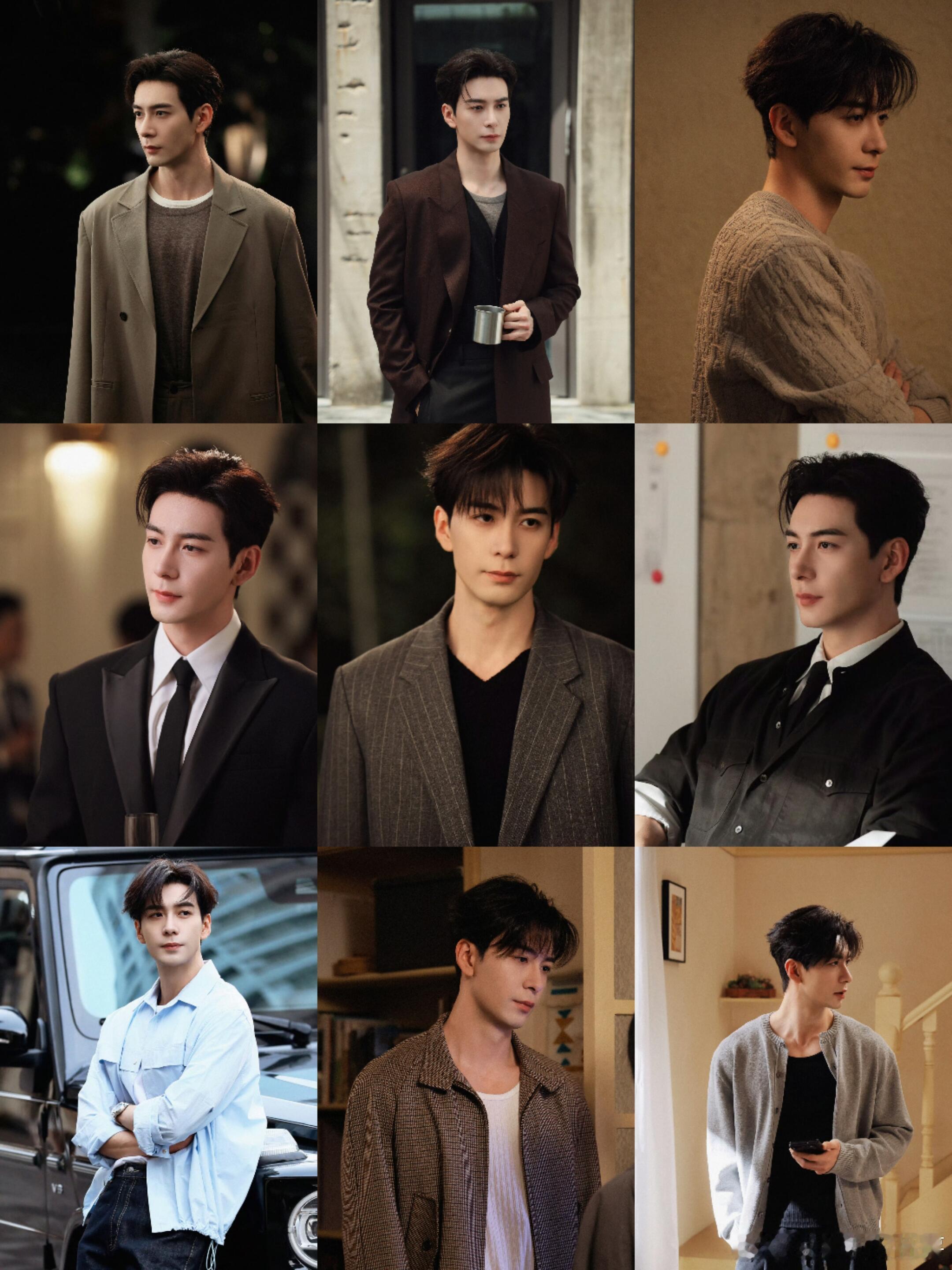 肖稚宇肖总的衣橱，每套都好好看简直是行走的衣架啊！陈星旭｜轧戏｜电视剧轧戏