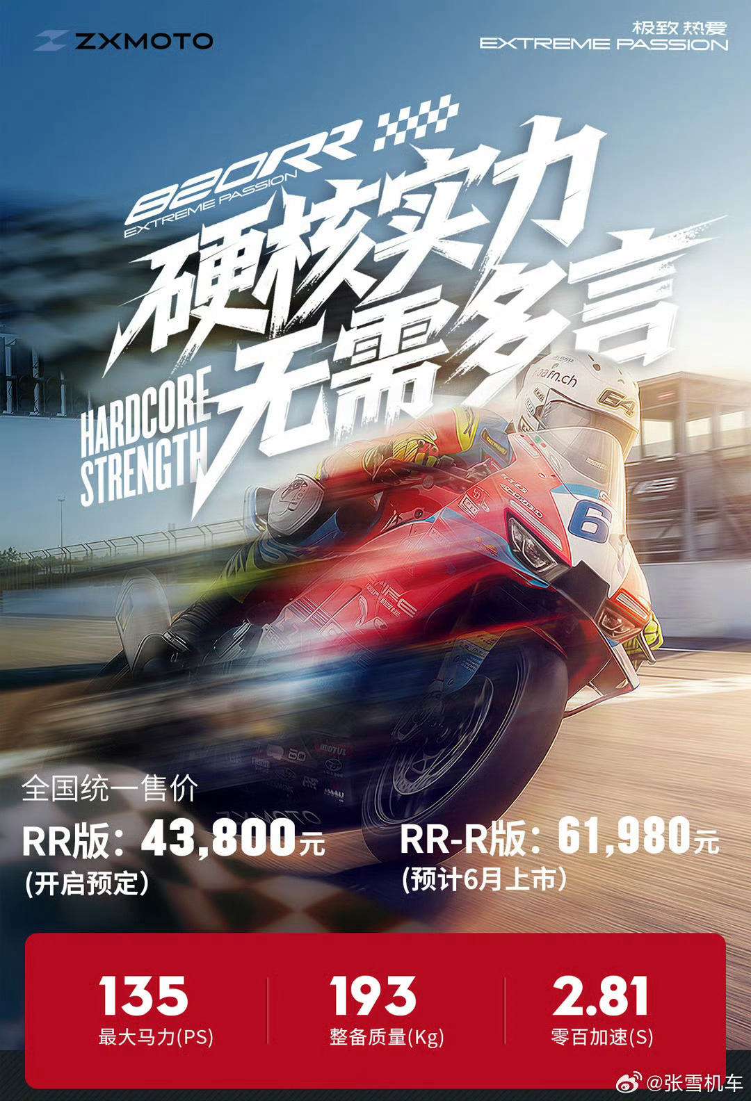 张雪机车两连冠不玩机车，不知道张雪机车这个价格怎么样，但我感觉能在国际赛场拿冠军