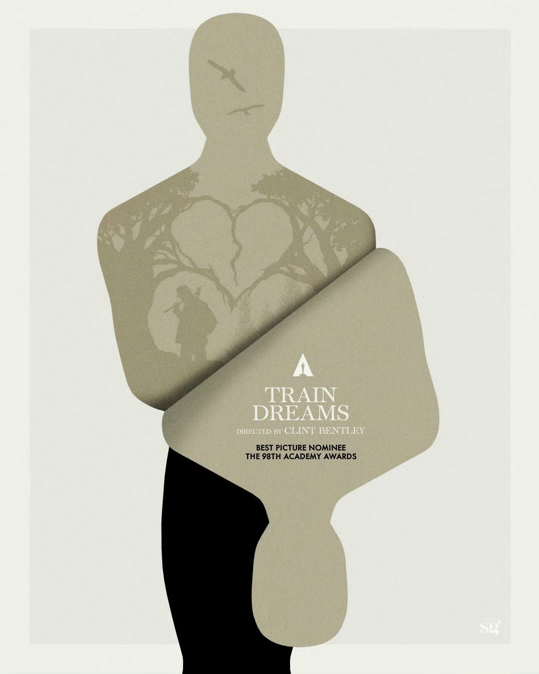 奥斯卡最佳影片入围者艺术海报这一组海报设计我个人也很喜欢来自画师SG_Poste