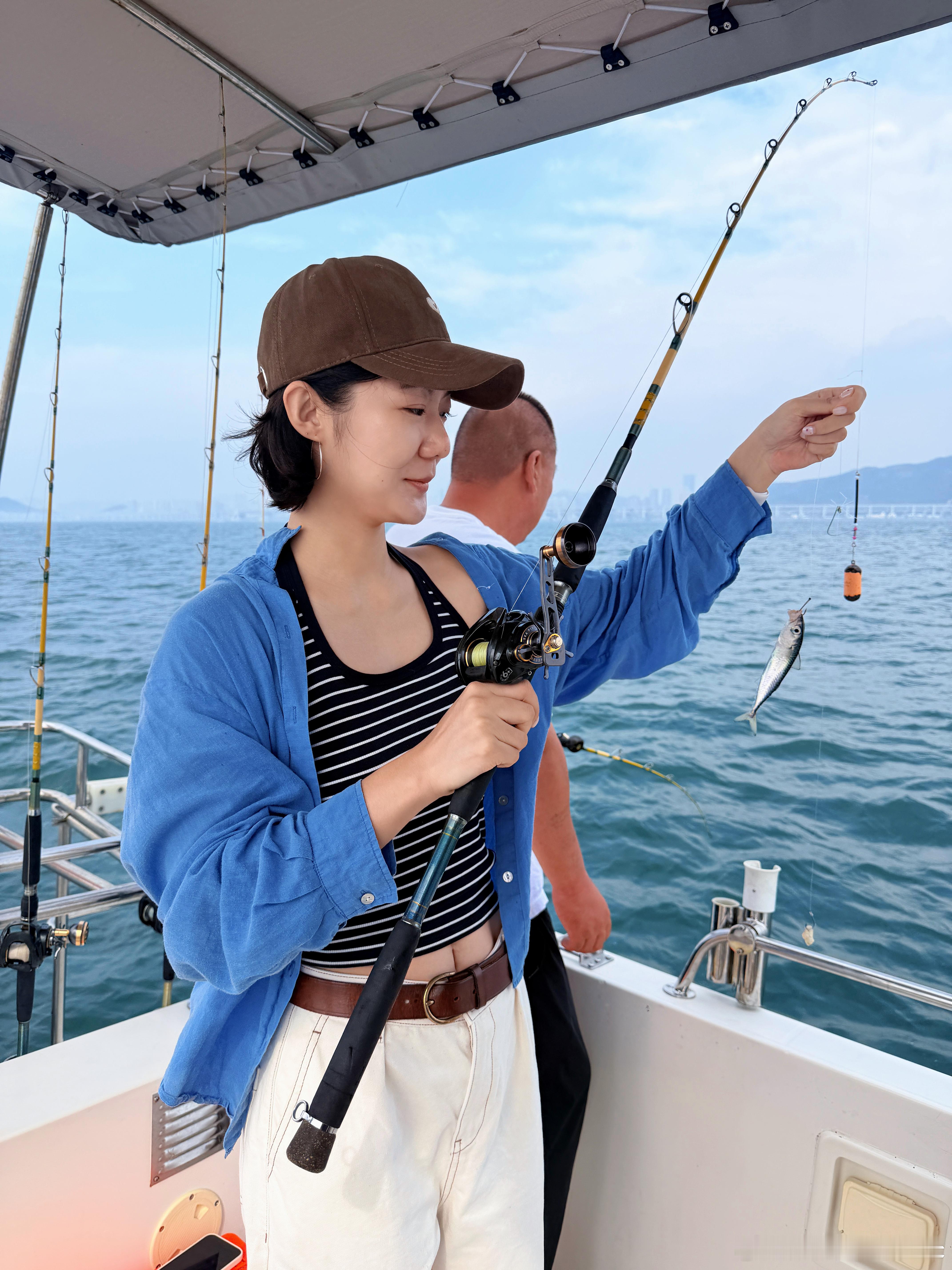 和我的晕船搭子三小时鱼获🐟解锁黄鱼、石斑鱼、马鲛鱼✌🏻好玩儿！ ​​​