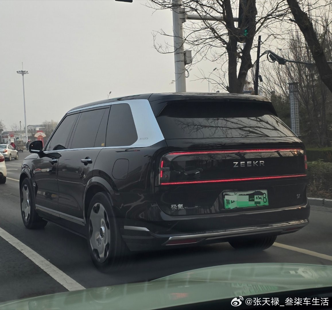 这车气场很强大，不愧被称为“杭州湾库里南”极氪9x极氪