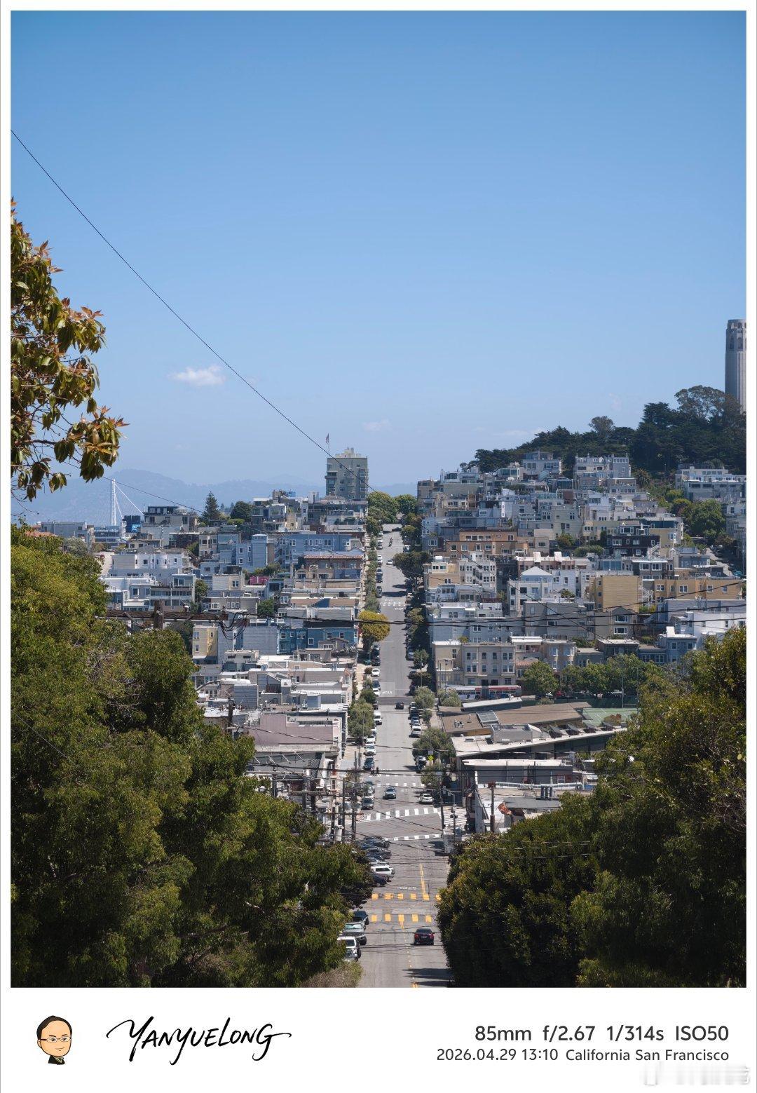 旧金山还是不太适合city walk ，坡太多而且很陡，很消耗体力，不过气候很好